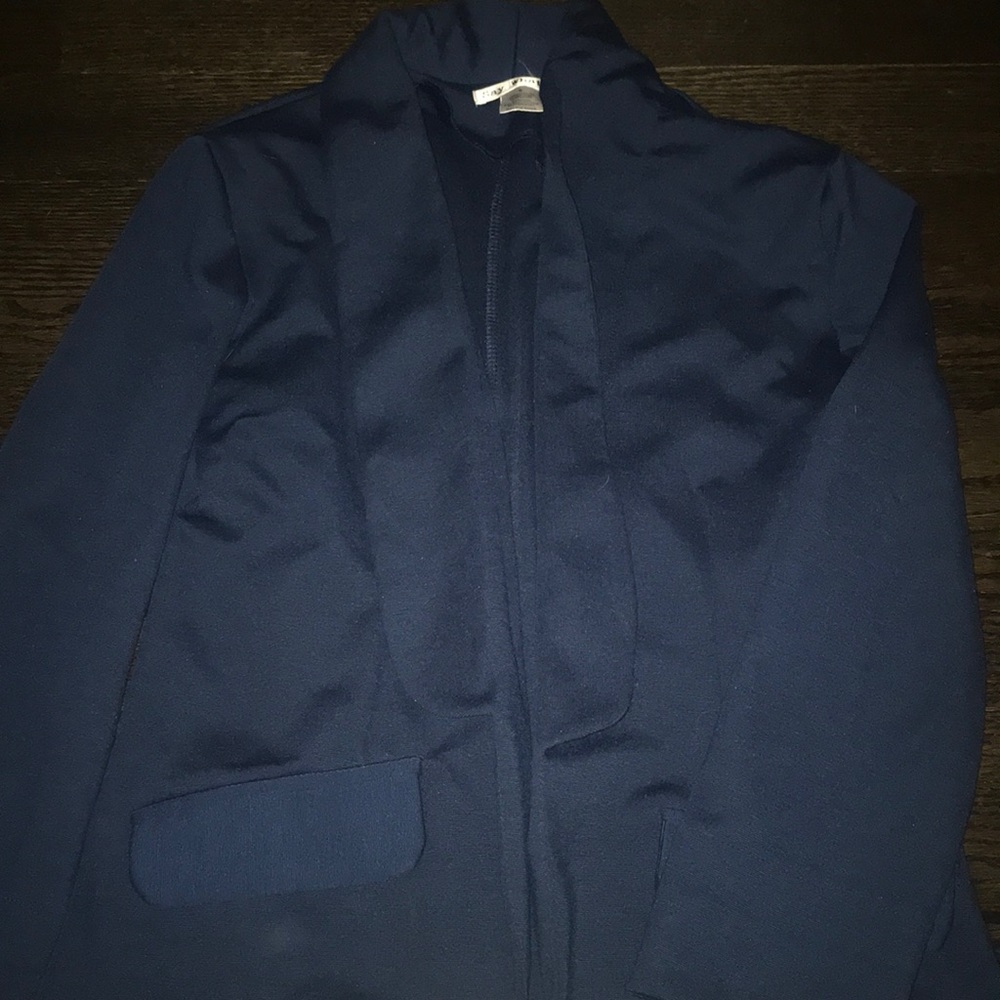 Navy blue blazer